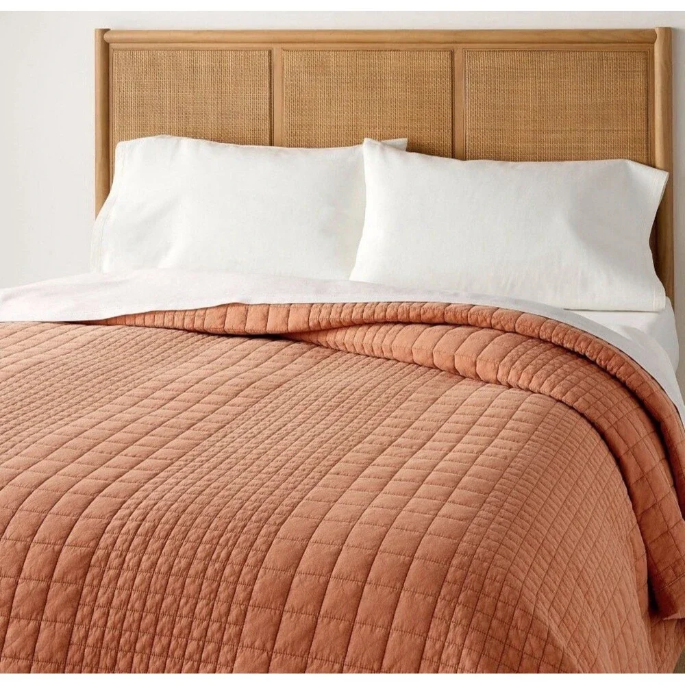 Bundle Offer! Queen Hearth & Hand Sage Green & Rust Bedding Set NEW